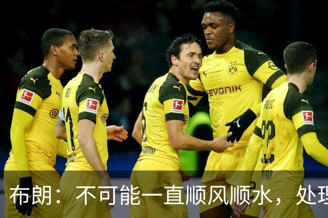 布朗：不可能一直顺风顺水，处理好困难就没事