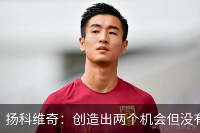 扬科维奇：创造出两个机会但没有把握住，可以对下场有更好的展望